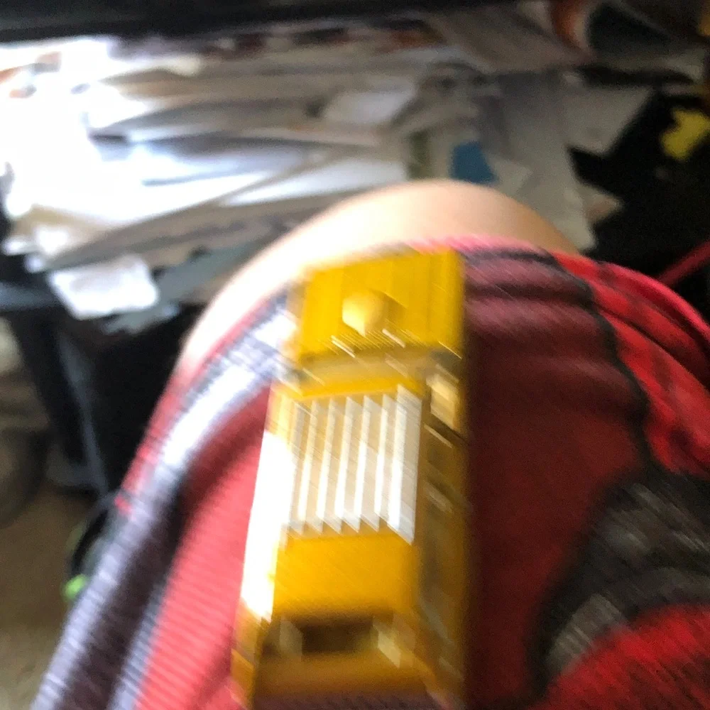 Gold Men's Accessory - Vintage-Style Toy Car Accent